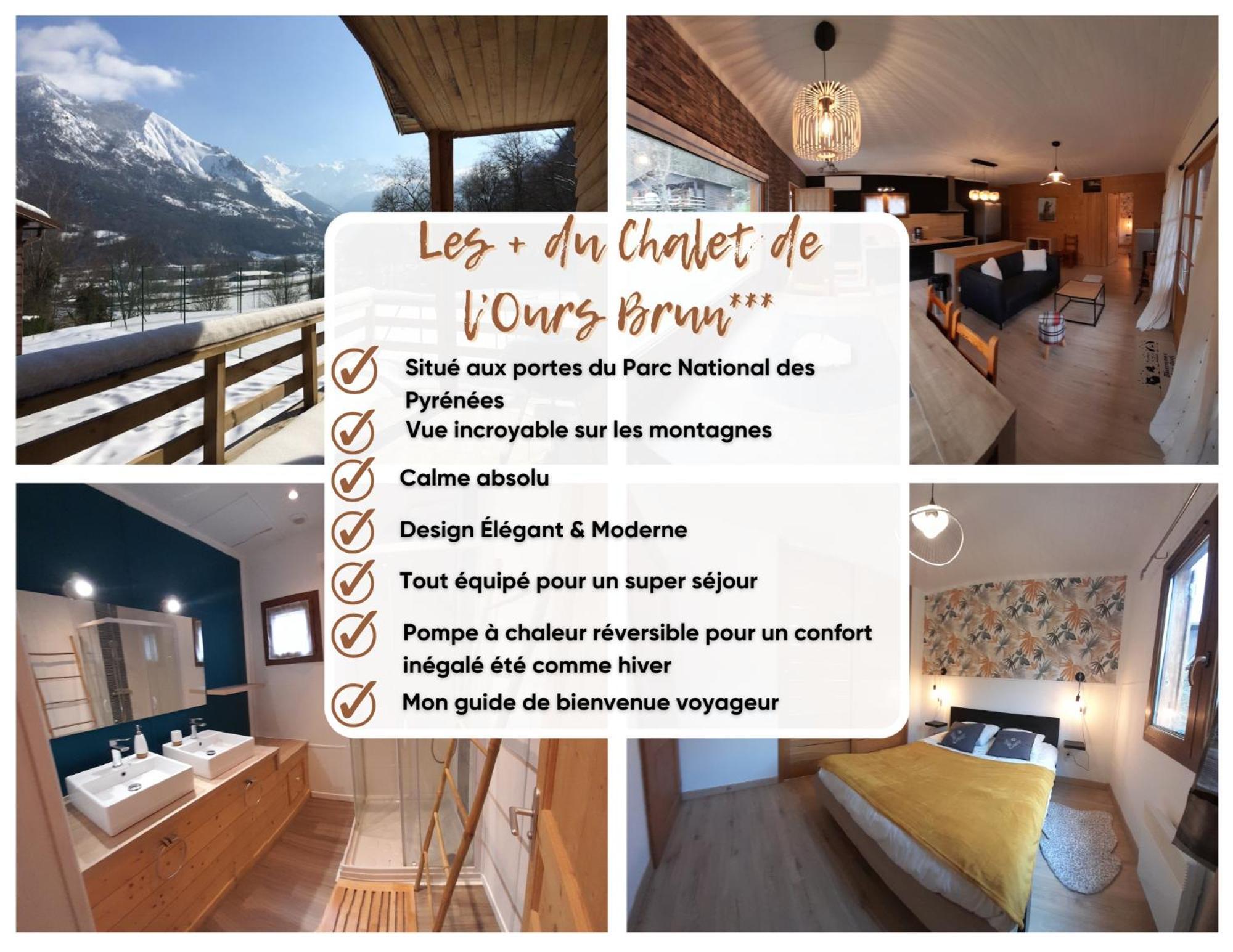 Chalet De L'Ours Brun, Gite 3 Etoiles Gere-Belesten Exterior foto